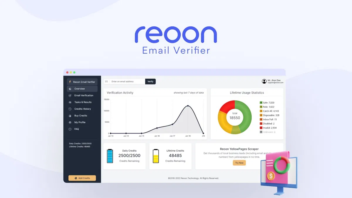 Reoon Email Verifier AppSumo review for small businesses