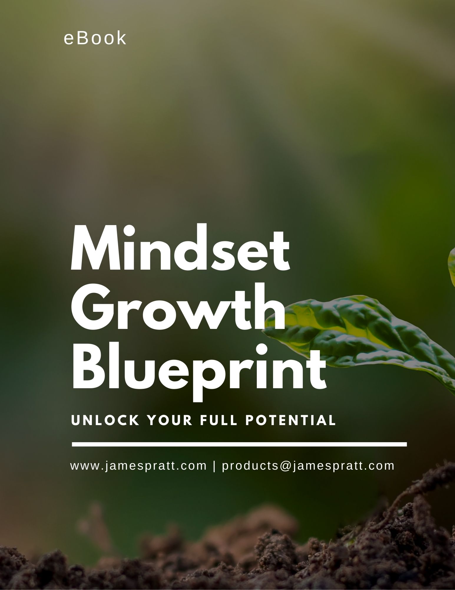 Book cover of 'Growing Mindset' with the subtitle, 'Learn key practices for success, and start transforming your approach to challenges today.' The website www.jamespratt.com is displayed in the bottom right corner.